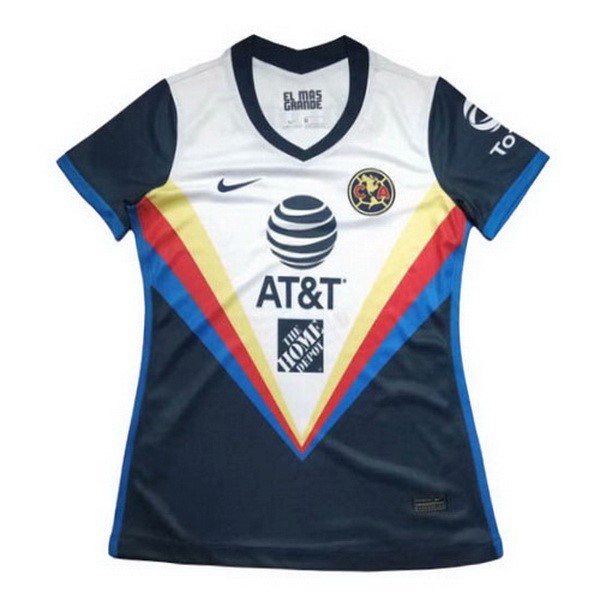 Camiseta Club América 2ª Kit Mujer 2020 2021 Blanco